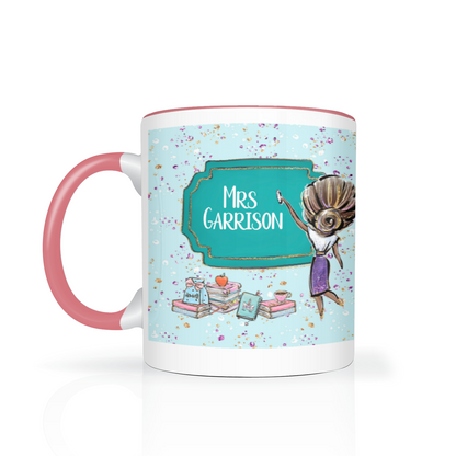 Thank You Teacher Personalised 11oz Mug #9