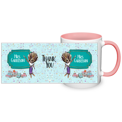 Thank You Teacher Personalised 11oz Mug #9