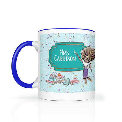 Thank You Teacher Personalised 11oz Mug #9