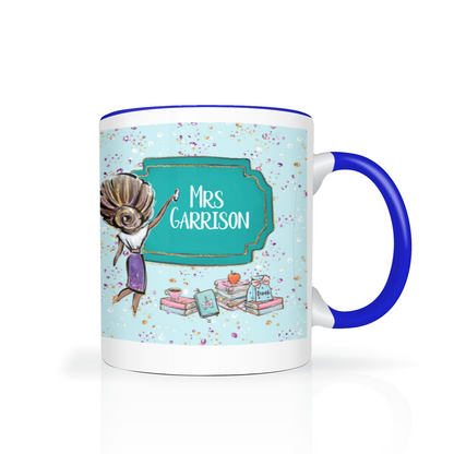 Thank You Teacher Personalised 11oz Mug #9