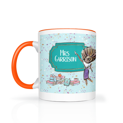 Thank You Teacher Personalised 11oz Mug #9