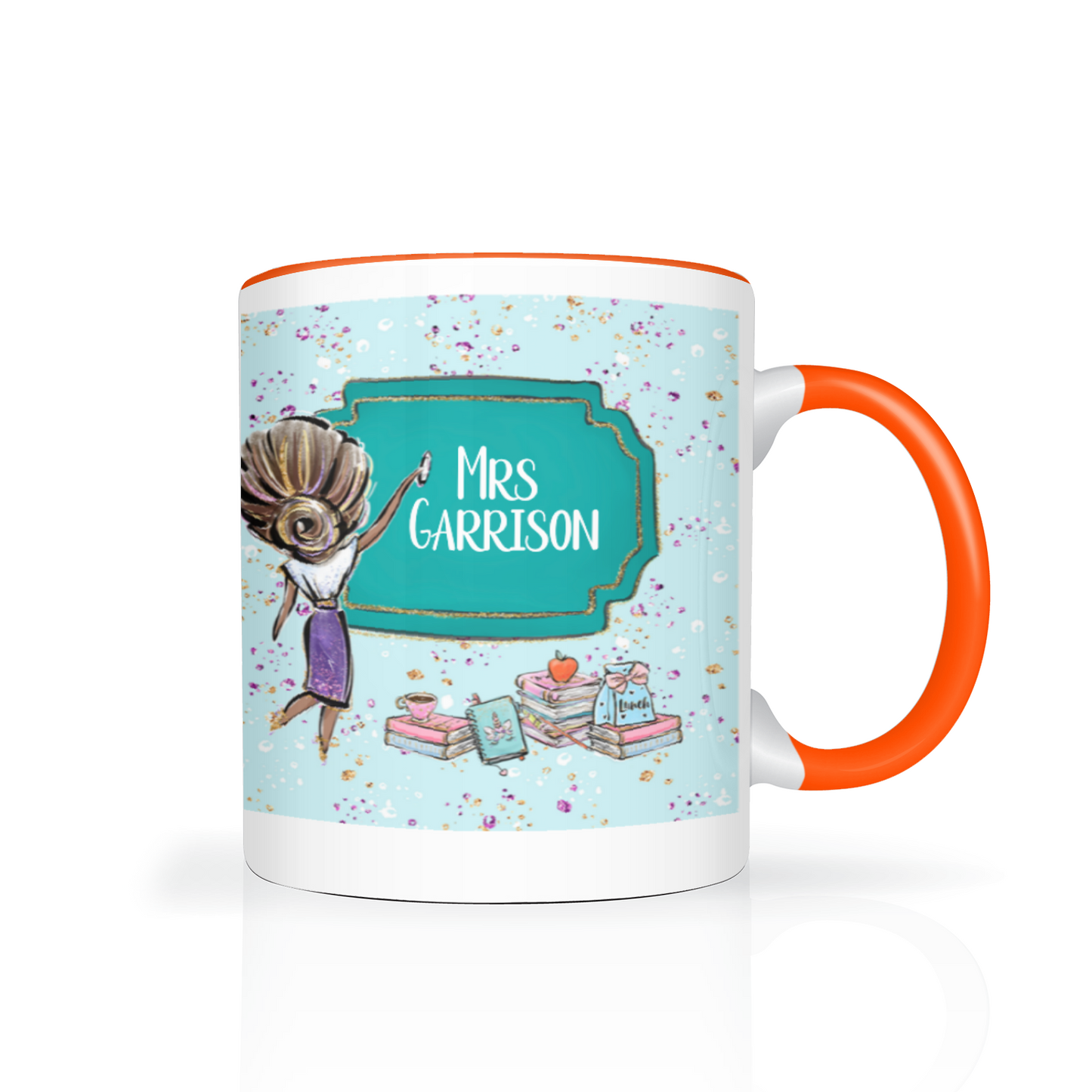 Thank You Teacher Personalised 11oz Mug #9