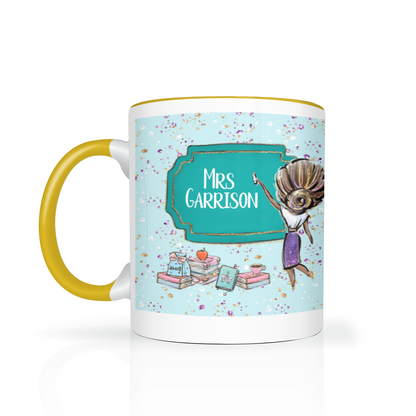 Thank You Teacher Personalised 11oz Mug #9