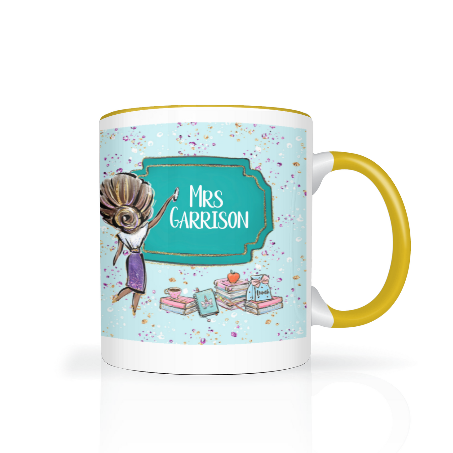 Thank You Teacher Personalised 11oz Mug #9