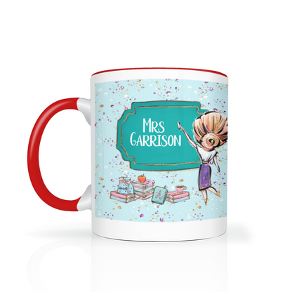 Thank You Teacher Personalised 11oz Mug #10