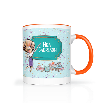 Thank You Teacher Personalised 11oz Mug #10