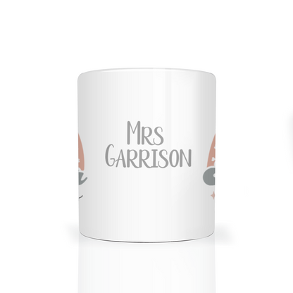 Teacher Vibes Personalised 11oz Mug