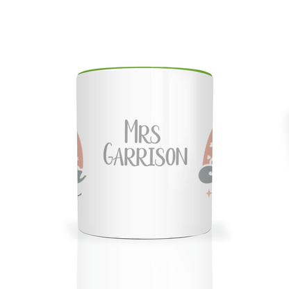 Teacher Vibes Personalised 11oz Mug