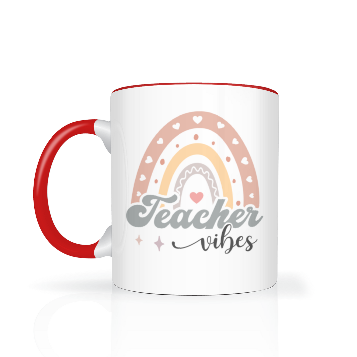 Teacher Vibes Personalised 11oz Mug
