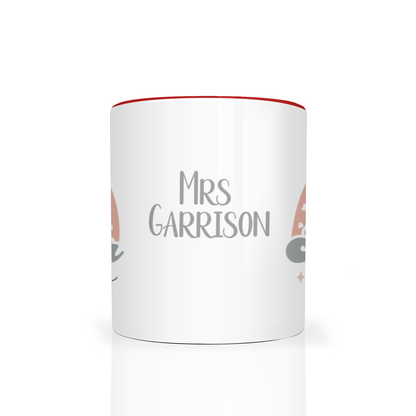Teacher Vibes Personalised 11oz Mug
