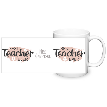 Best Teacher Personalised 11oz Mug