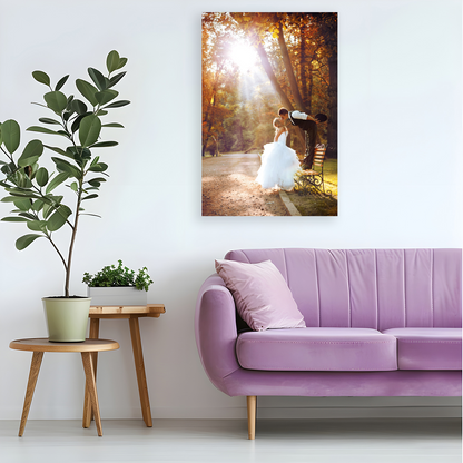 Personalised Photo Canvas Portrait