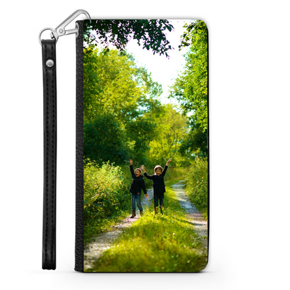 Personalised Photo Faux Leather Phone Case