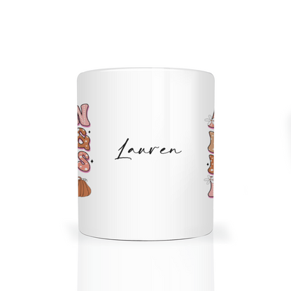 Personalised Slogan Autumn 11oz Mug