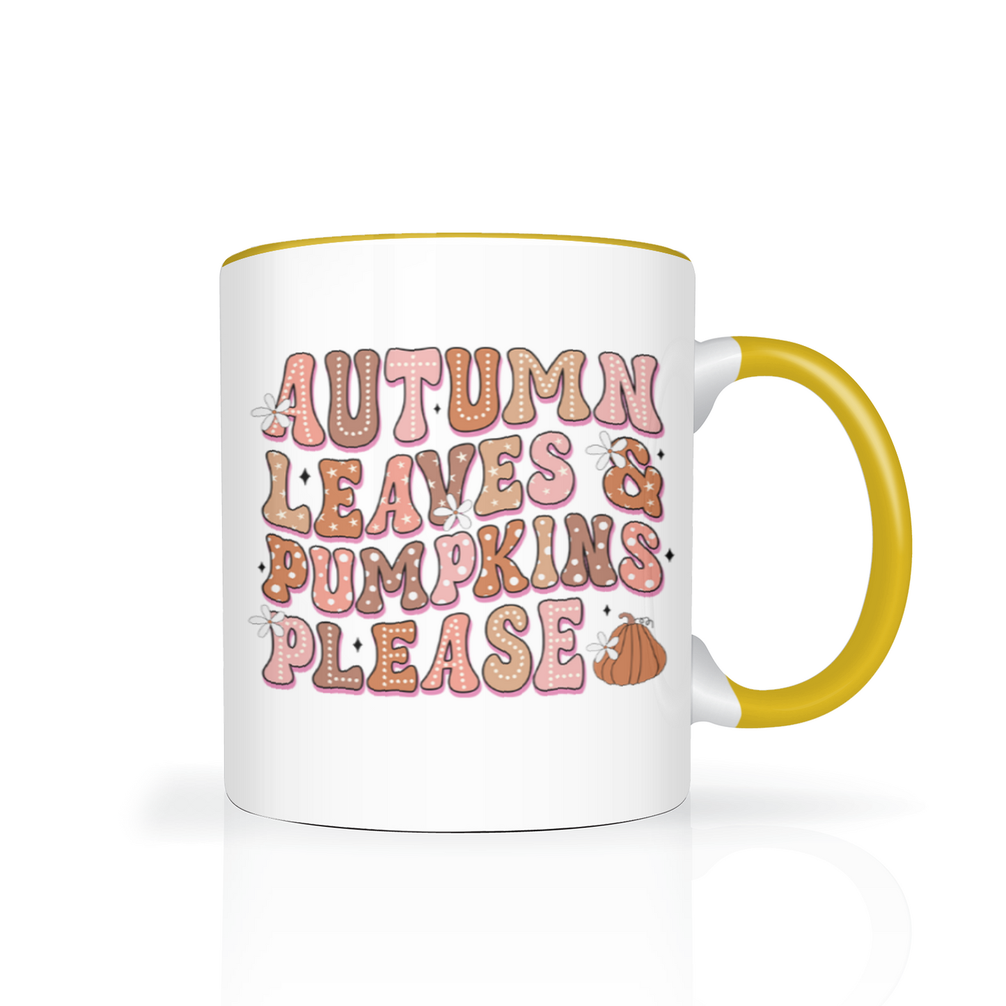 Personalised Slogan Autumn 11oz Mug