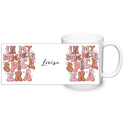 Personalised Pumpkin Spice Slogan 11oz Mug