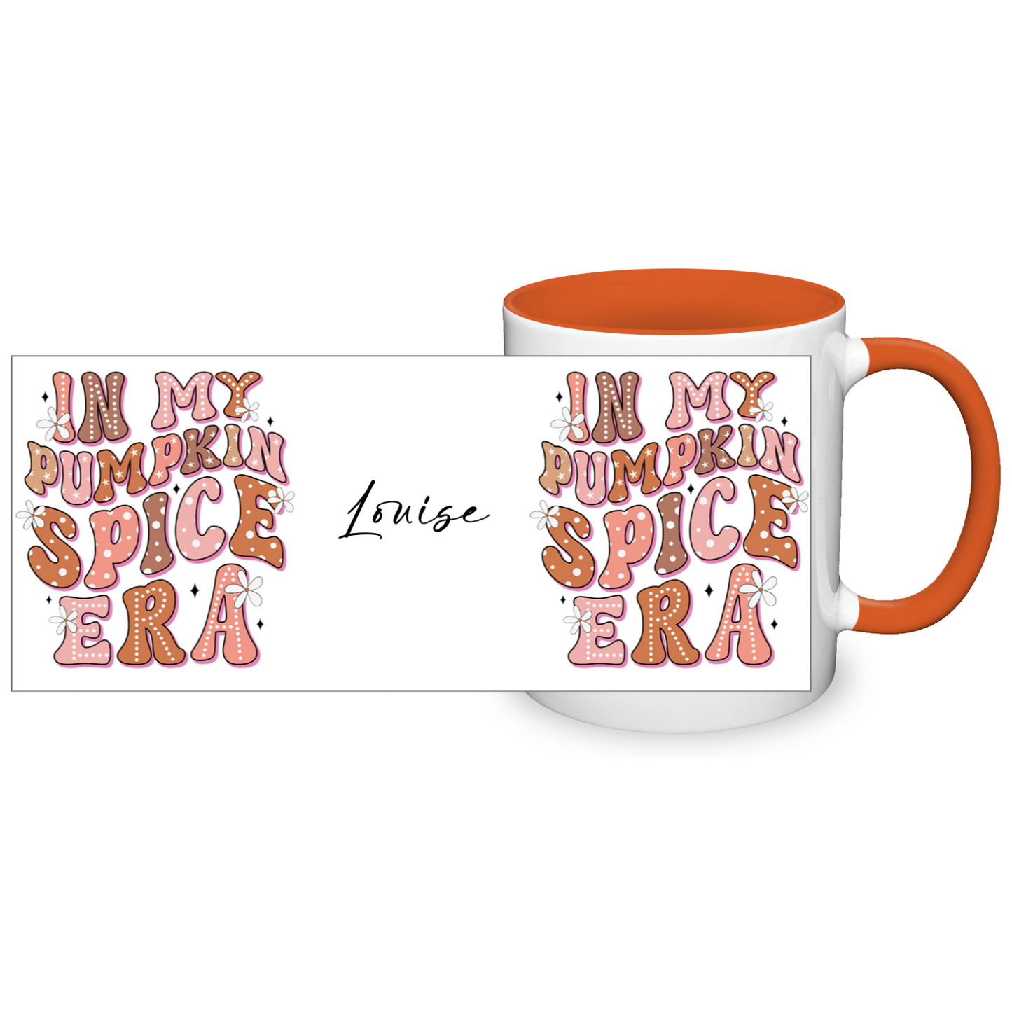 Personalised Pumpkin Spice Slogan 11oz Mug