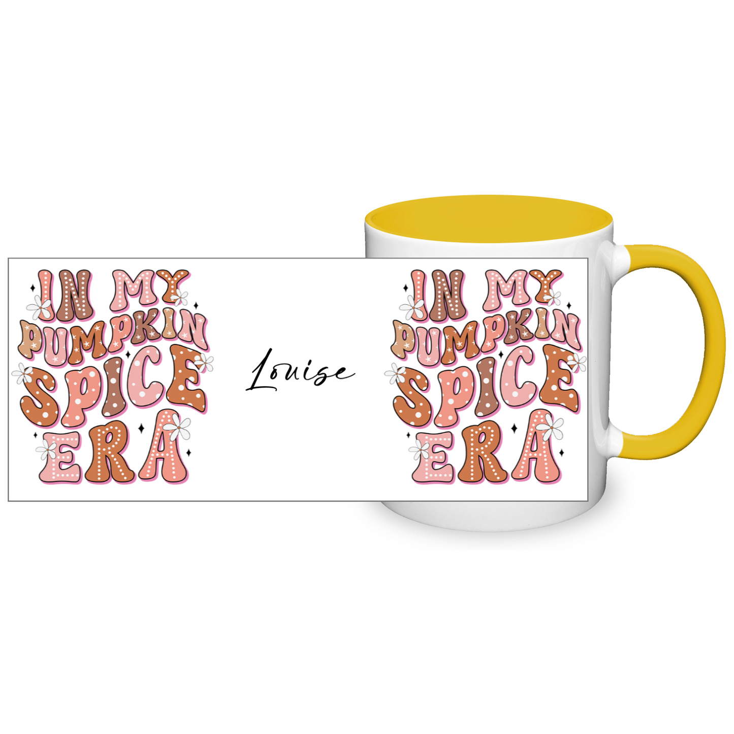 Personalised Pumpkin Spice Slogan 11oz Mug