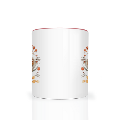 Personalised Autumn Wreath 11oz Mug