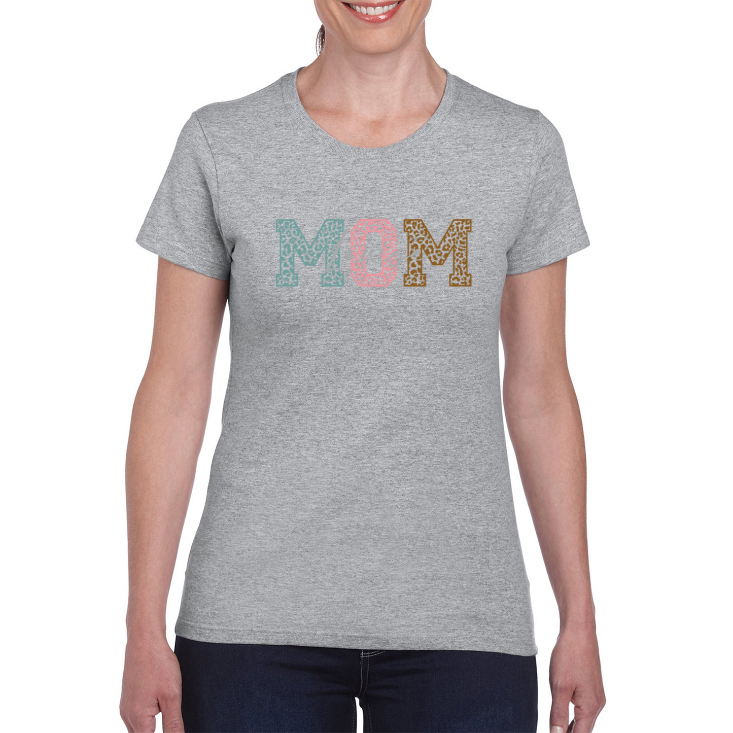 Personalised Mom Name Ladies T-shirt