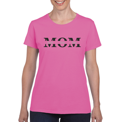 Personalised Names Mom Ladies T-shirt