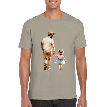 Personalised Daddy Daughter Name T-shirt