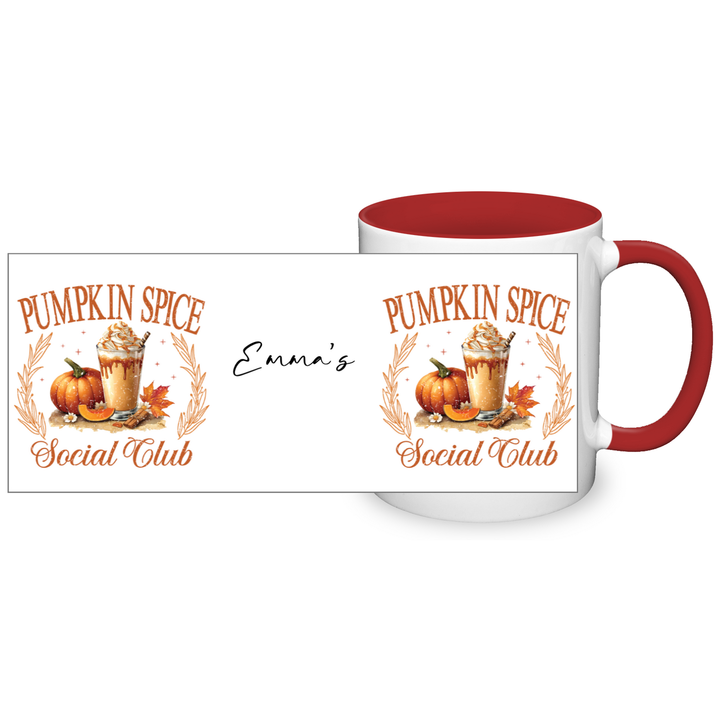 Personalised Pumpkin Spice 11oz Mug