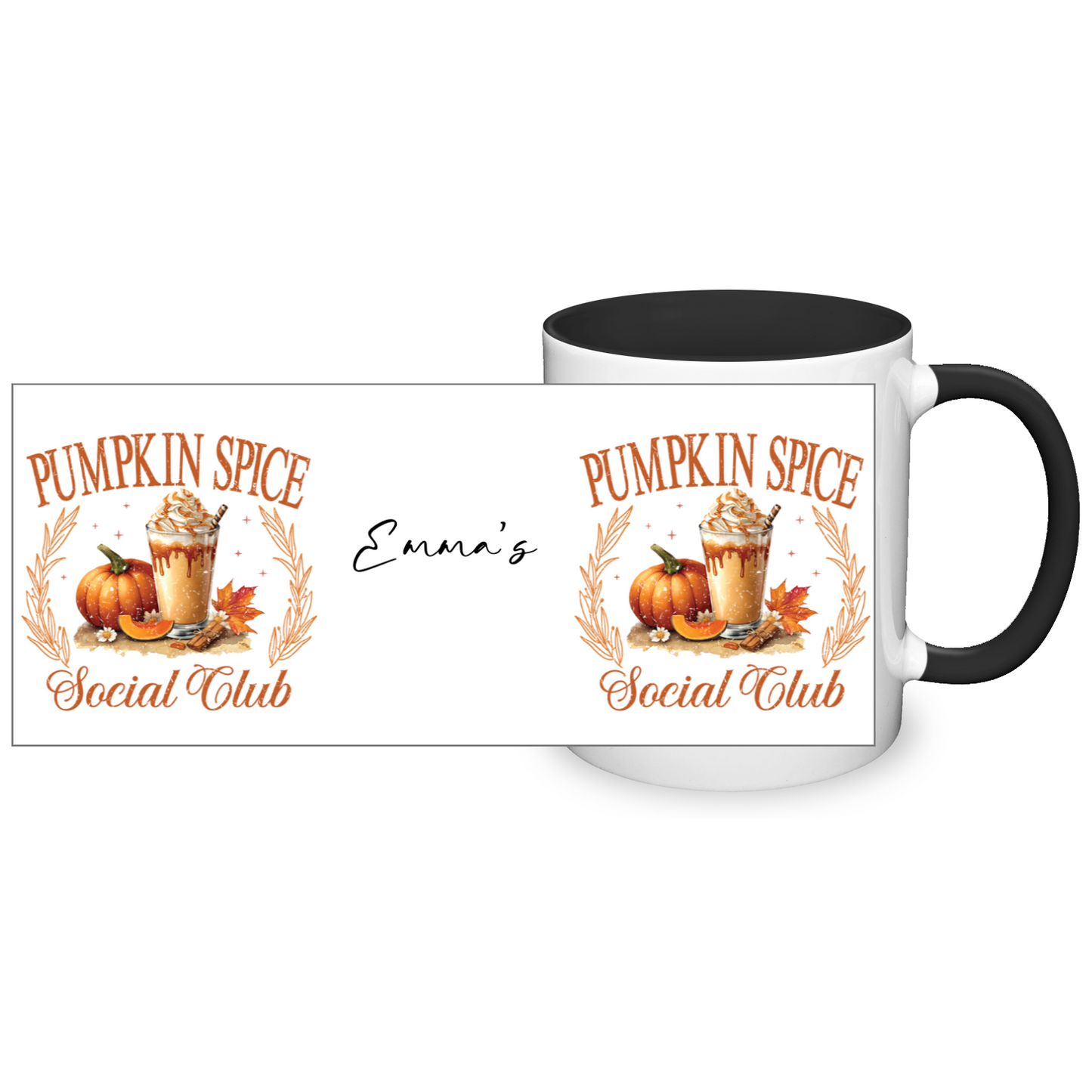 Personalised Pumpkin Spice 11oz Mug