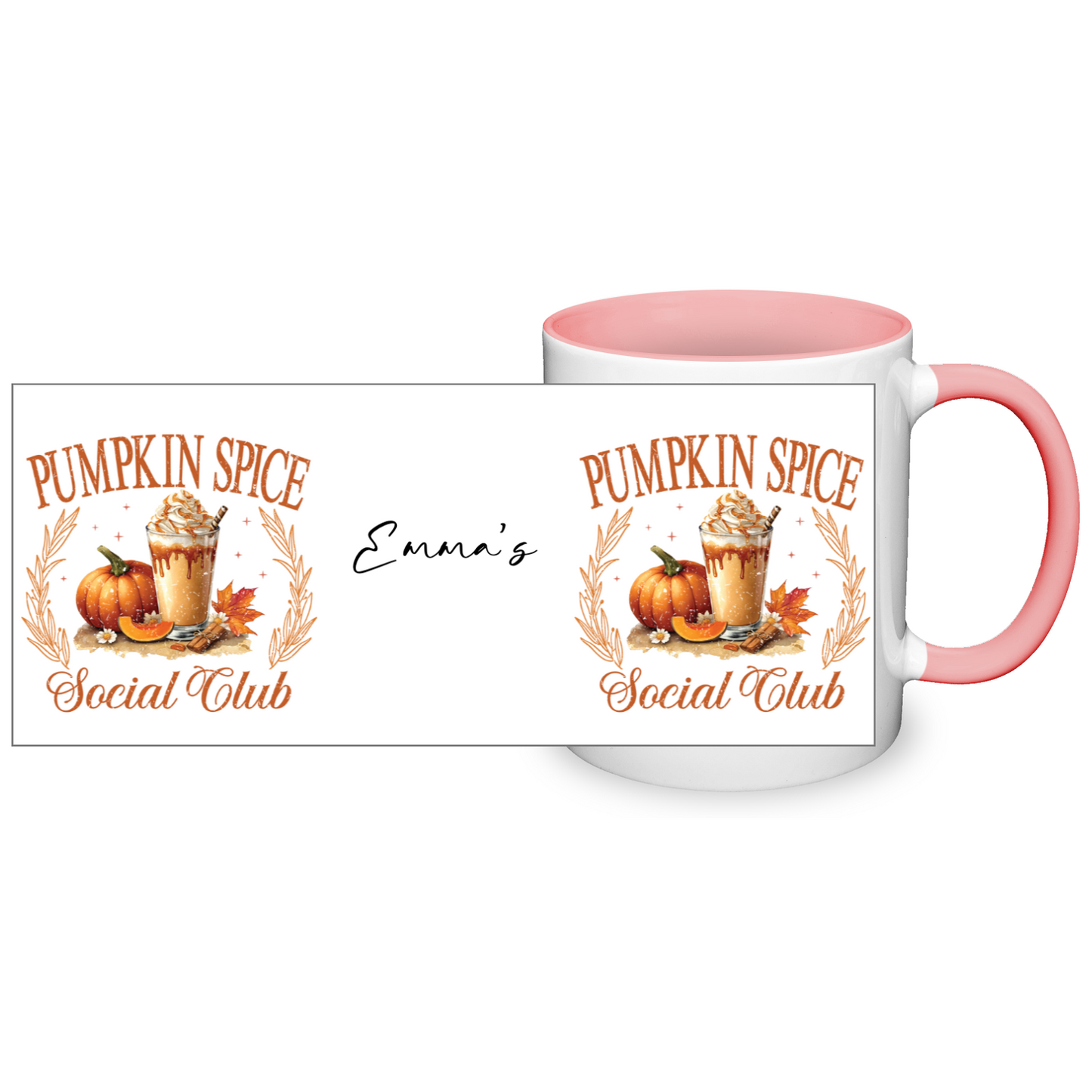 Personalised Pumpkin Spice 11oz Mug