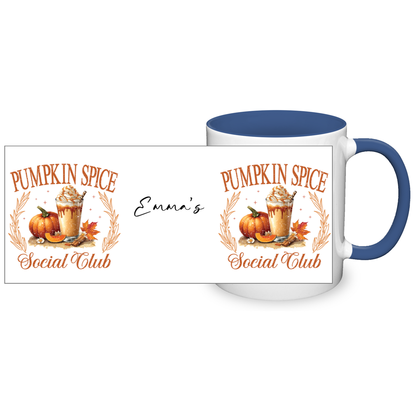 Personalised Pumpkin Spice 11oz Mug