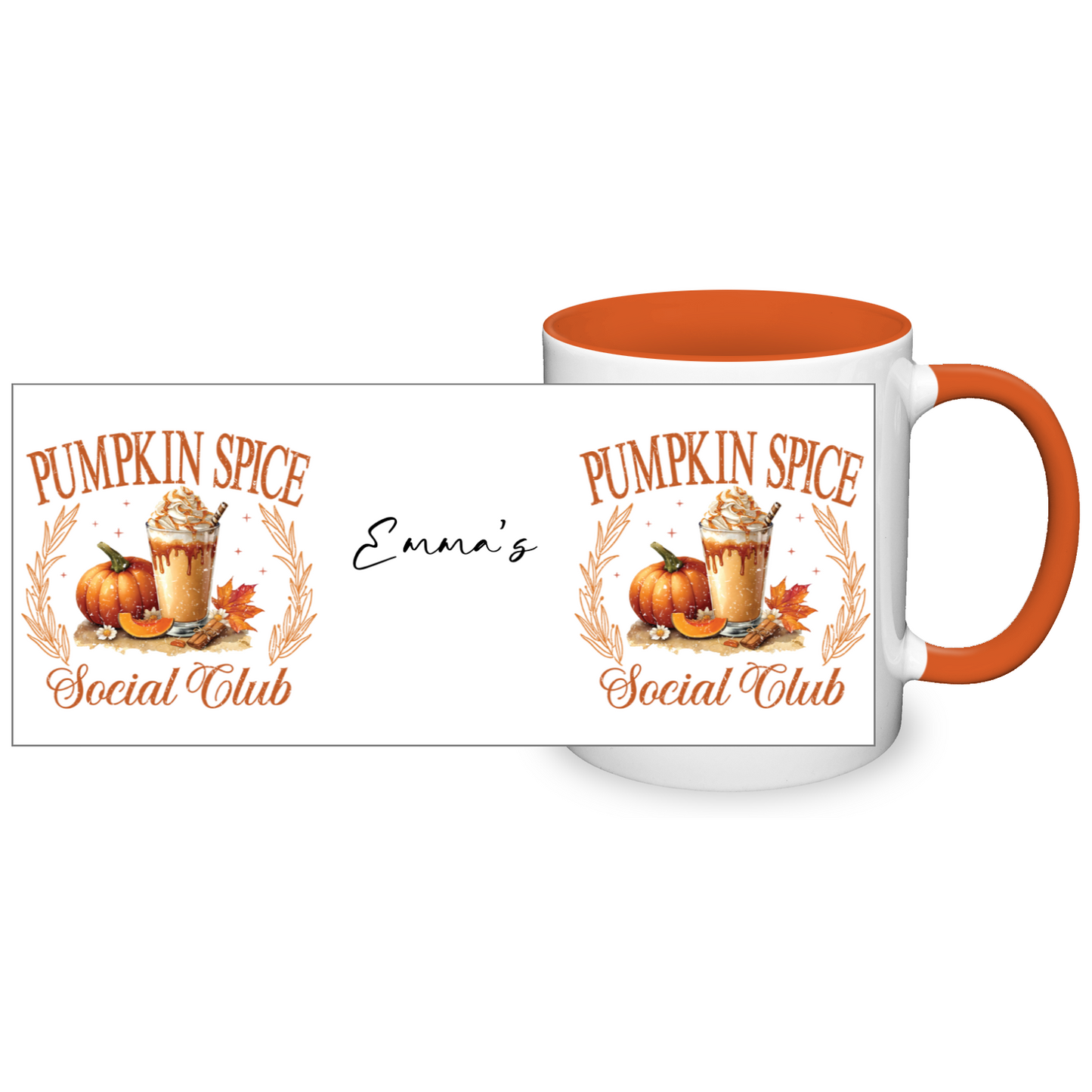 Personalised Pumpkin Spice 11oz Mug