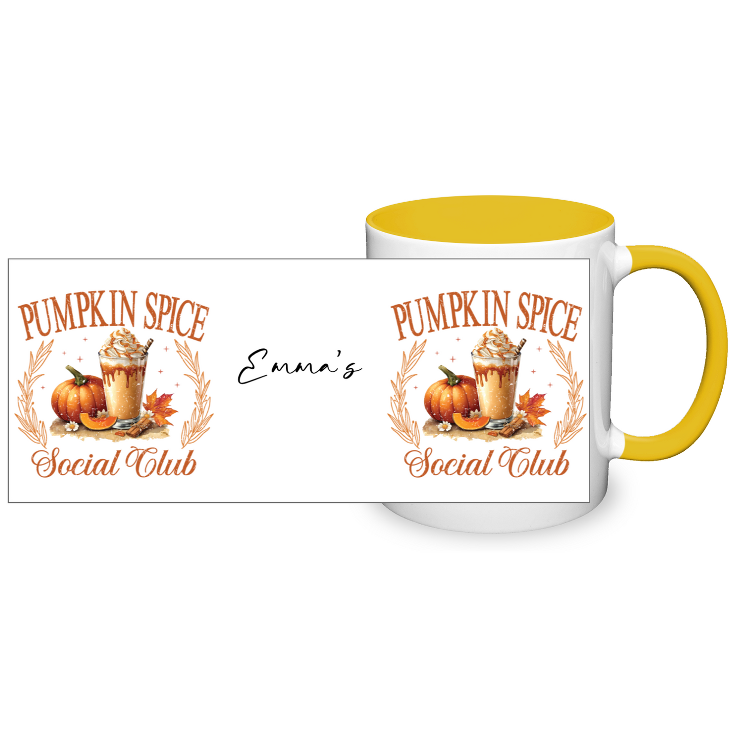 Personalised Pumpkin Spice 11oz Mug