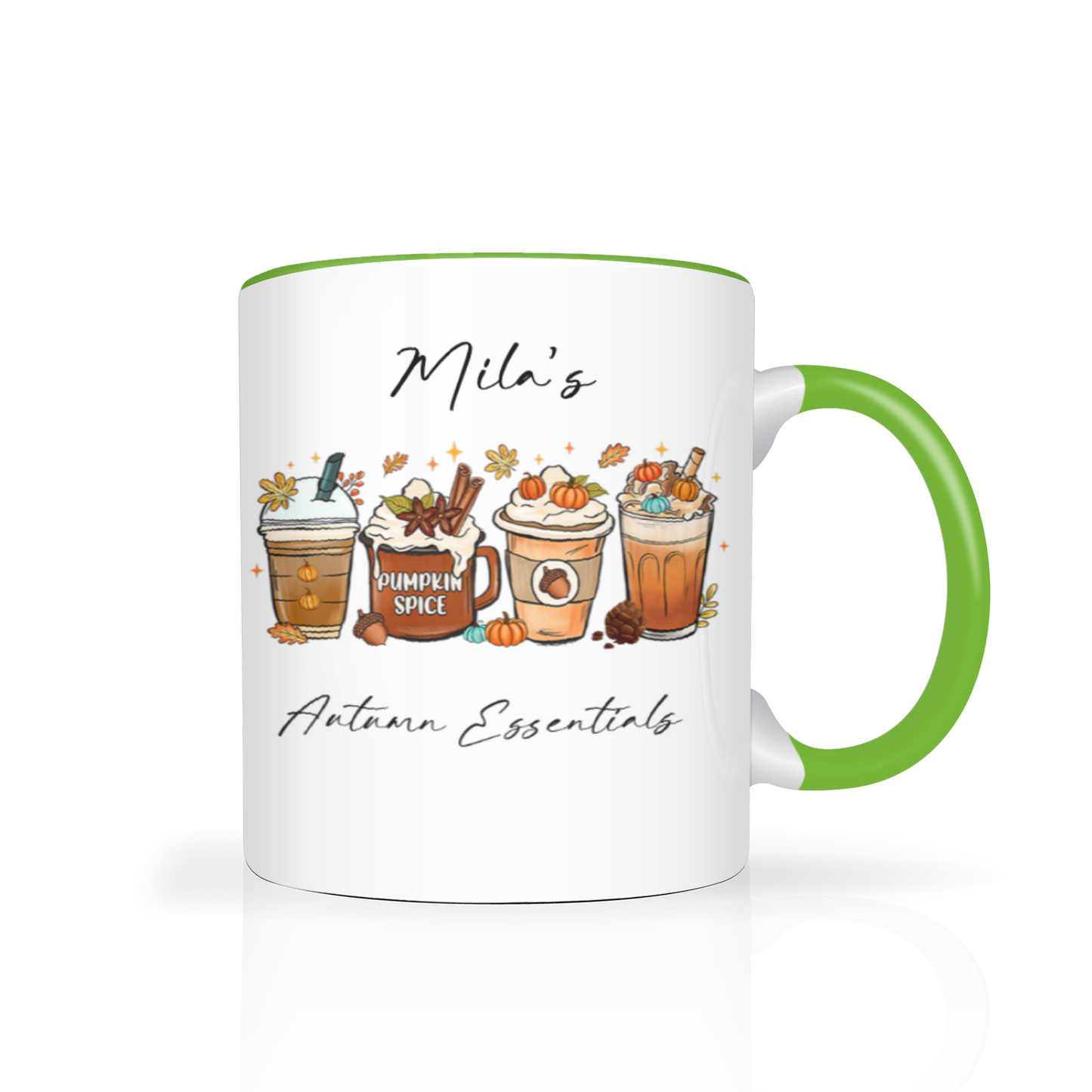 Personalised Autumn Essentials 11oz Mug