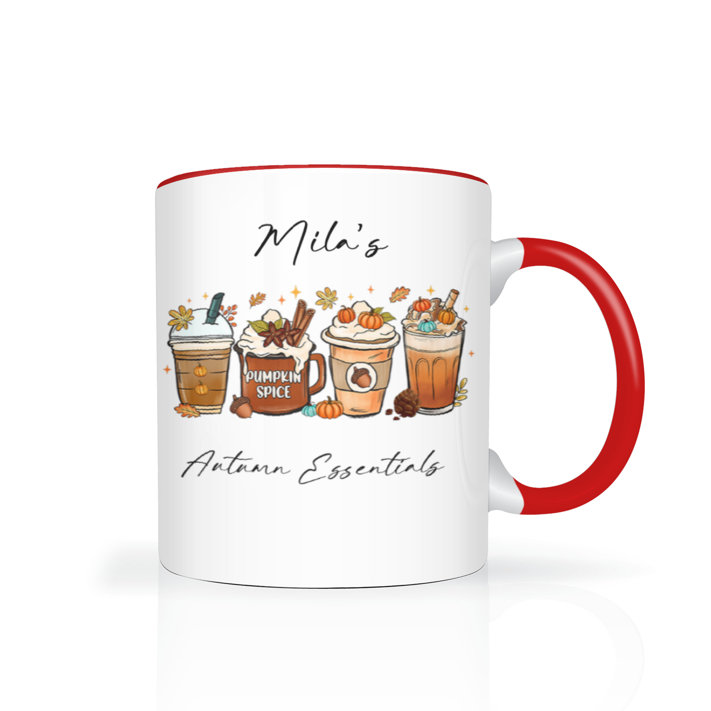 Personalised Autumn Essentials 11oz Mug