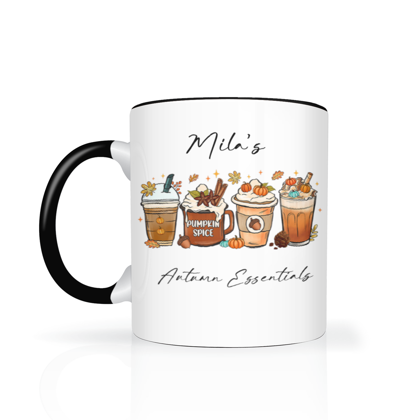 Personalised Autumn Essentials 11oz Mug