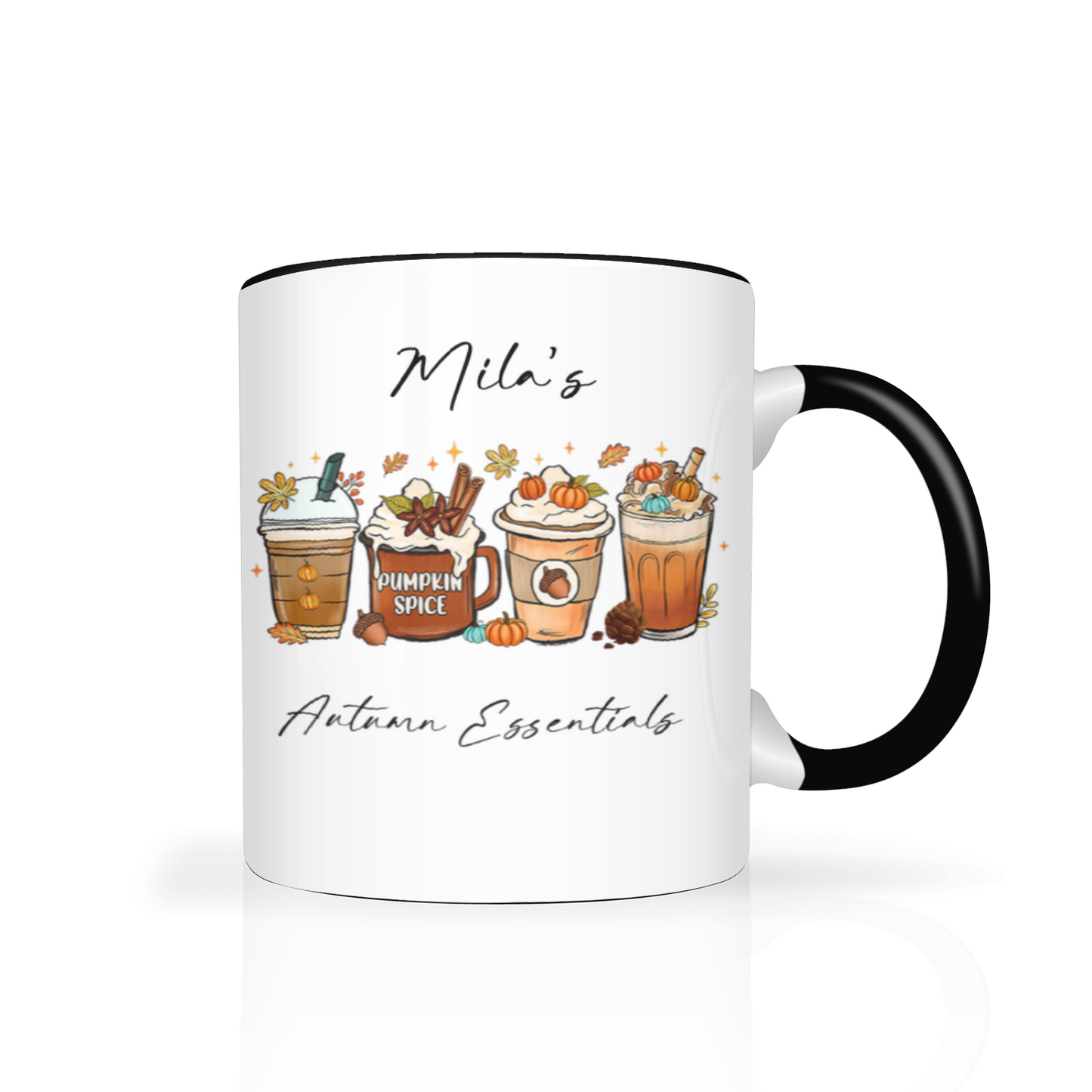 Personalised Autumn Essentials 11oz Mug