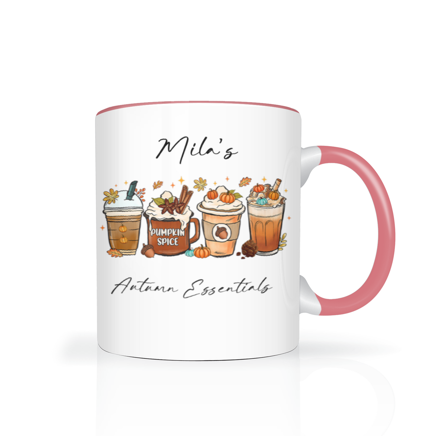 Personalised Autumn Essentials 11oz Mug