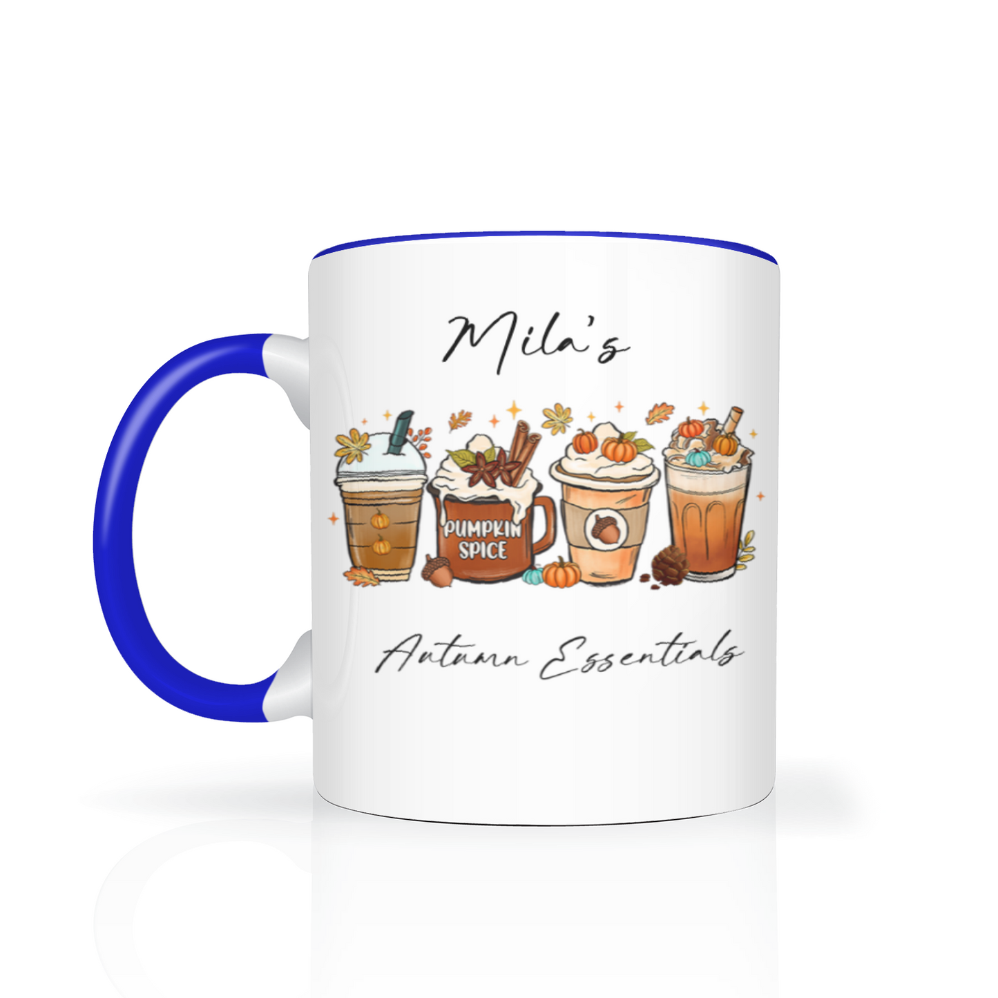 Personalised Autumn Essentials 11oz Mug