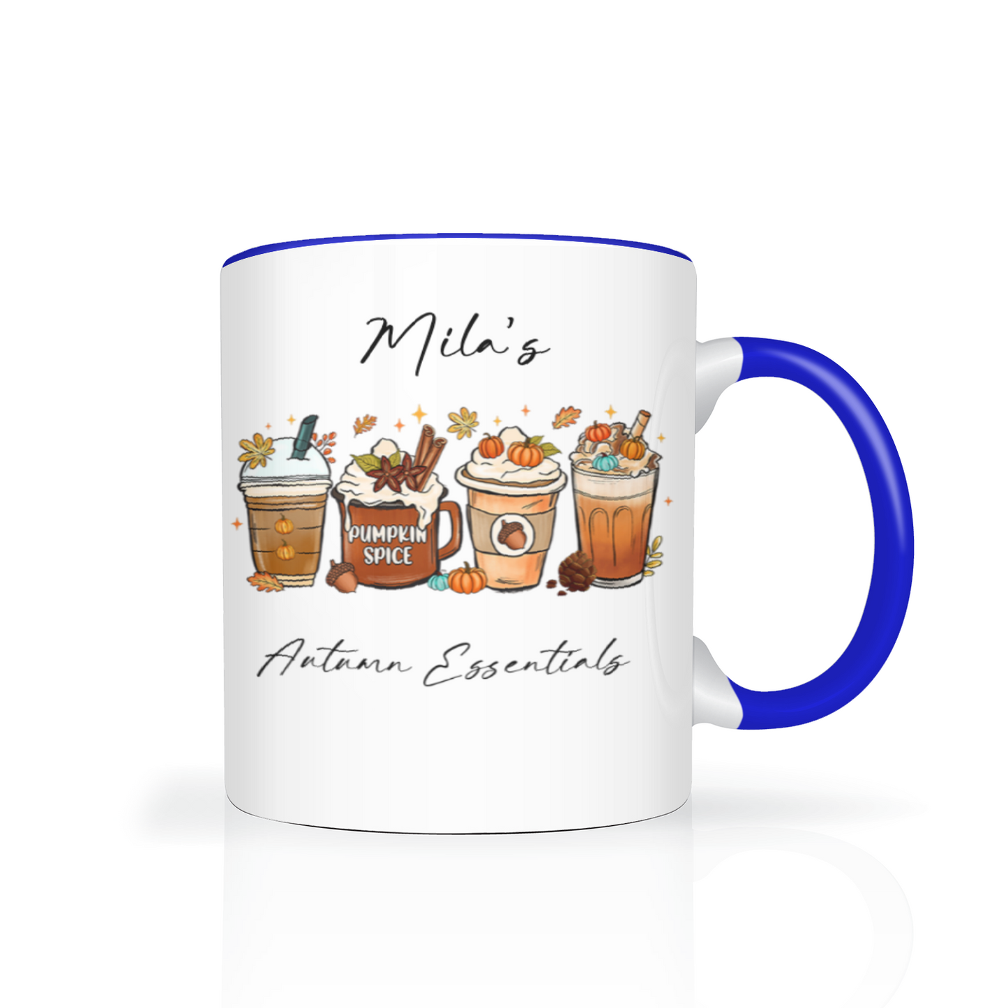 Personalised Autumn Essentials 11oz Mug