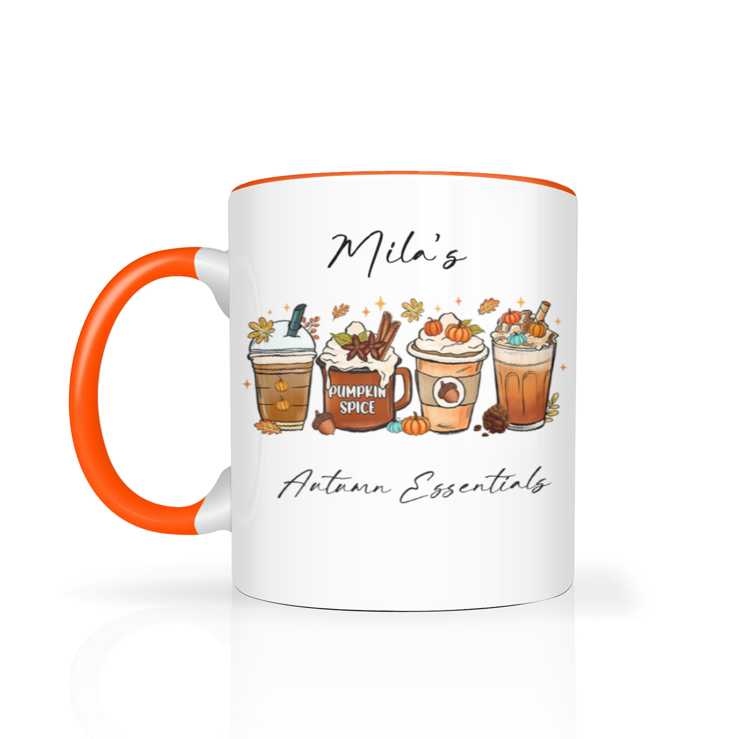 Personalised Autumn Essentials 11oz Mug