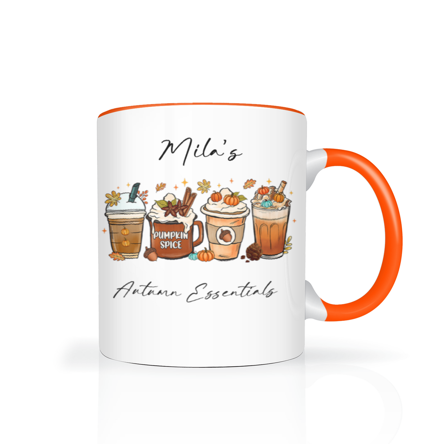 Personalised Autumn Essentials 11oz Mug