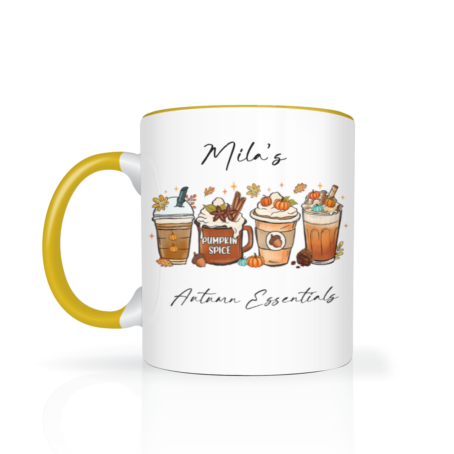 Personalised Autumn Essentials 11oz Mug