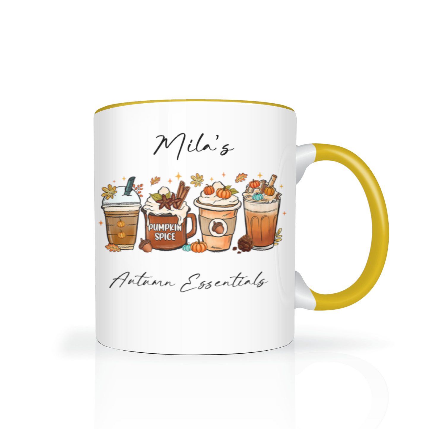 Personalised Autumn Essentials 11oz Mug