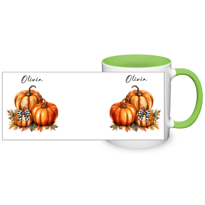Personalised Pumpkins 11oz Mug