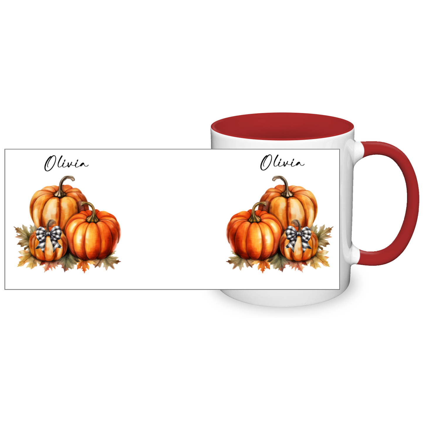 Personalised Pumpkins 11oz Mug
