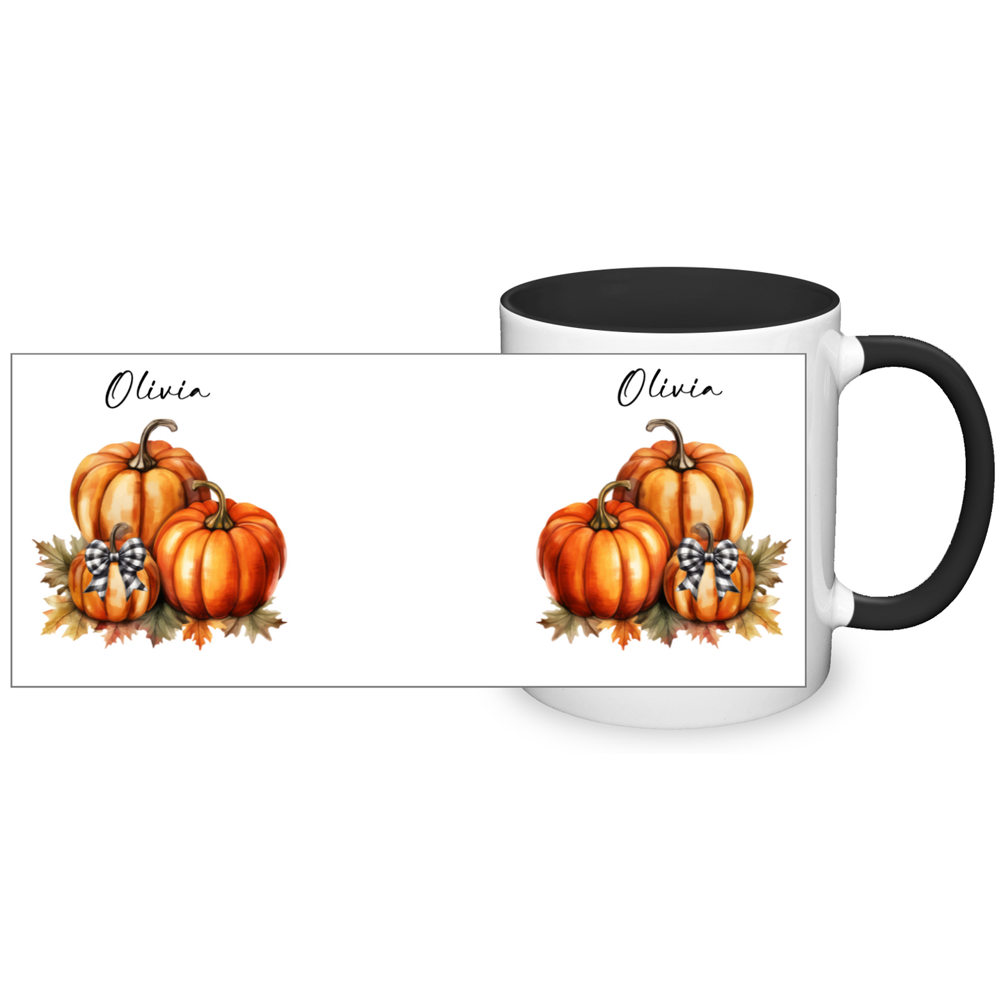 Personalised Pumpkins 11oz Mug
