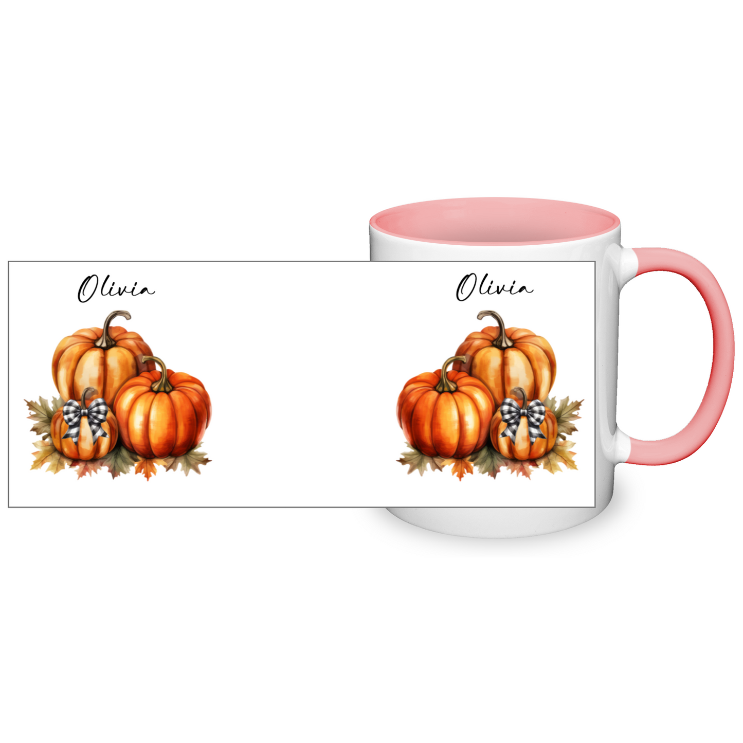 Personalised Pumpkins 11oz Mug