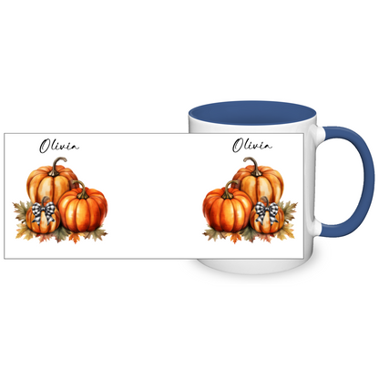 Personalised Pumpkins 11oz Mug