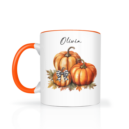 Personalised Pumpkins 11oz Mug