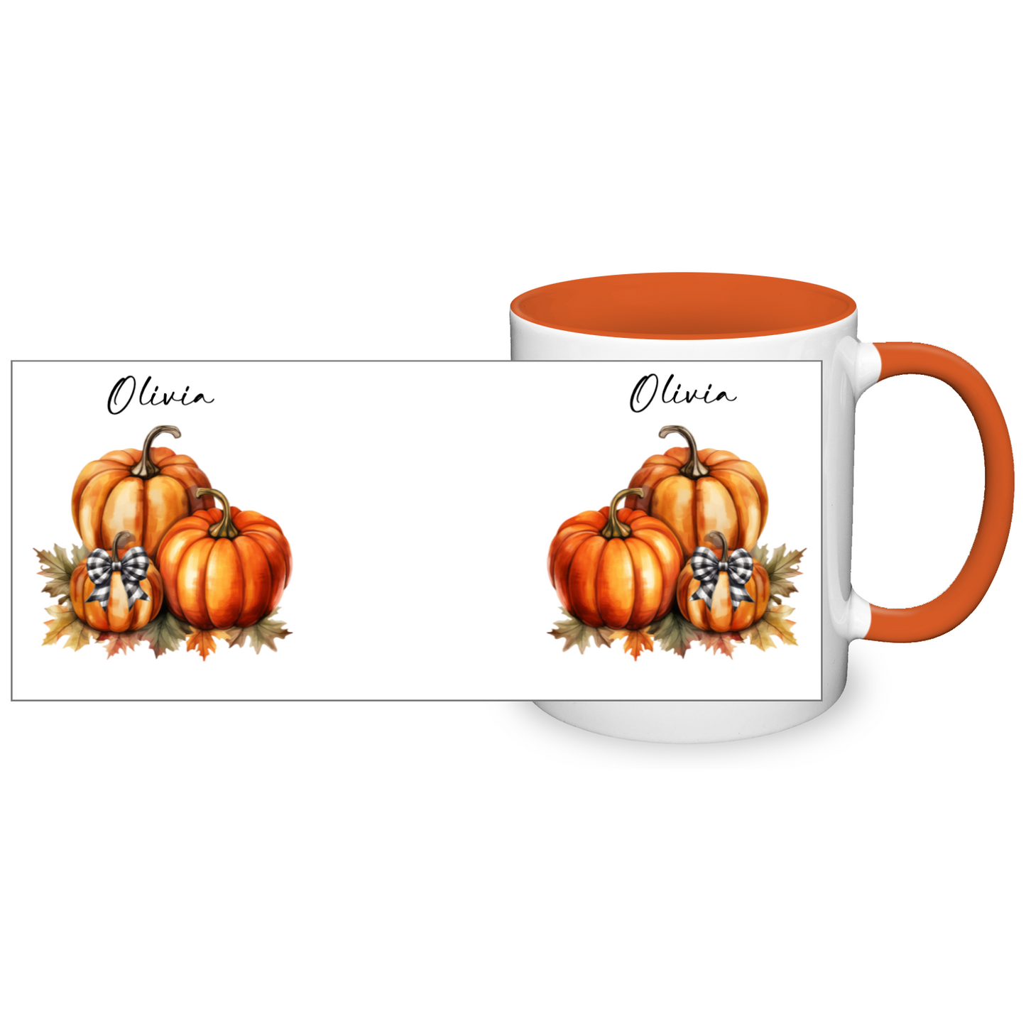 Personalised Pumpkins 11oz Mug